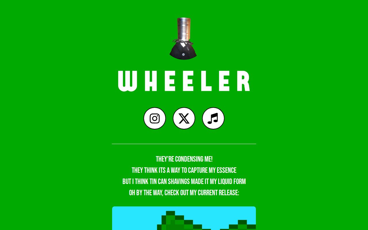Carrd profile picture for @wheeler